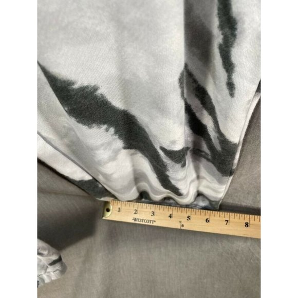 Secret Treasures Pants Womens Extra Large 16-18 White Grey Tiger‎ Striped Ladies - Picture 10 of 11